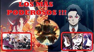 TOP 10 Personajes Mas PODEROSOS de Kimetsu no Yaiba || Análisis y Opinión || Niveles de PODER 2020