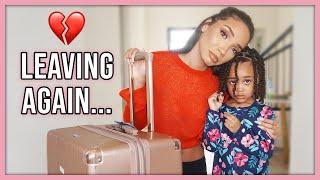 Leaving Her Again... | MOM VLOG