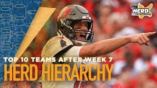 Herd Hierarchy: Colin ranks the top 10 teams in the NFL after Week 7 | NFL | THE HERD