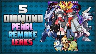 5 New Pokémon Diamond and Pearl Remake Leaks