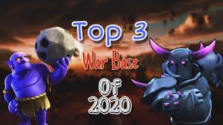 Top 3 TH10 War Base | Best Base of 2020 | With Link | Civil Clasher