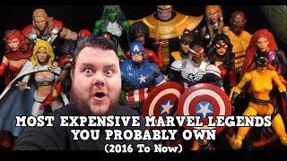 Top 10 Most Expensive Marvel Legends You May Own! (2016 To Now)