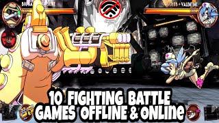 Top 10 Best FIGHTING BATTLE Games OFFLINE & online on Android and IOS