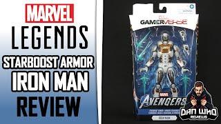 Marvel Legends Gamerverse Starboost Armor Iron Man Avengers Action Figure Review