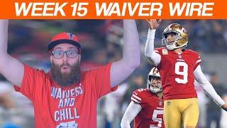 Waiver Wire Pickups Week 15 Fantasy Football 2019