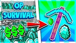 NEW OP SURVIVAL MINECRAFT SERVER RESET (FREE RANKS) 1.8/1.9/1.12.2/1.13.1/1.14 2019 [HD]