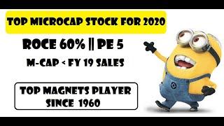 MICRO CAP STOCK WITH MULTIBAGGER PORTNTIAL FOR 2020