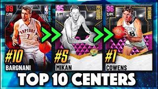 TOP 10 BEST CENTERS IN NBA 2K21 MyTEAM!!