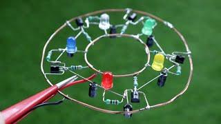 TOP 3 Electronic Projects  With LED & Transistor || Battery Voltage Level Indicator