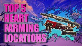 Borderlands 3 | Top 5 Heart Farming Locations - Broken Hearts Day Event Best Farming Spots