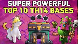 Best Top 10 Th14 Base Anti 2 Star With Link | Town Hall 14 War Base Copy Link | Clash of Clans | Coc