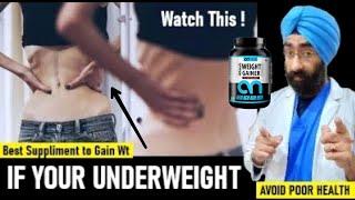 Gain Weight Fast | Avoid Underweight Side effects with Abbzorb Nutrition |  Dr.Education (Sponsored)