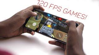 Top 10 Games that support 120fps (120Hz) ft ROG Phone 2!