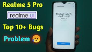 Realme 5 Pro/X Realme Ui Official Top 10+ Bugs Problem | Realme 5 Pro/X Android 10 Official Update