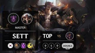 Sett Top vs Lucian - KR Master Patch 10.1