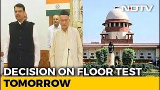 Maharashtra: Supreme Court Order On Floor Test At 10:30 am Tomorrow