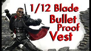 Custom 1/12 Scale Mezco BLADE Bullet Proof Vest Accessory Review By One12 Shop