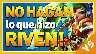 Jugamos contra RIVEN y su ENSALADA DE ITEMS! - AKALI TOP vs RIVEN