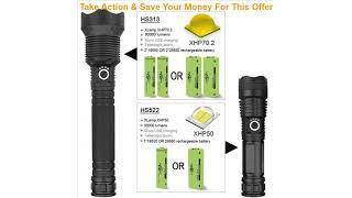 Slide ZANCAKA Super bright flashlight charging super bright multifunctional portable searchlight ou