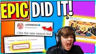 Epic Saved Fortnite? But Ninja, Lazarbeam Scared ABOUT Season 2..