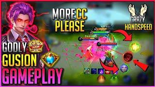 Top Supreme Gusion Crazy Hand Speed | 0.5 Sec Kills | Insane Gusion Gameplay | Mobile Legends