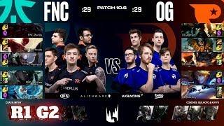 Fnatic vs Origen - Game 2 | Round 1 PlayOffs S10 LEC Spring 2020 | FNC vs OG G2