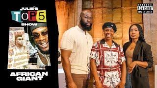 Top 5 songs on 'African Giant' by Burna Boy - with Weruche Opia and Paul Bridges | S5E1 #JuliesTop5