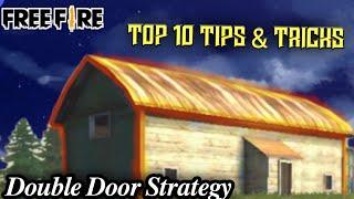 Top 10 Double Door House Secret Strategy Free Fire | Tips And tricks free fire