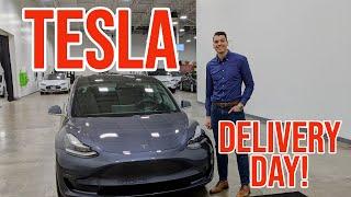 Model 3 Delivery Day! | Tesla Buying Process Part 3/3