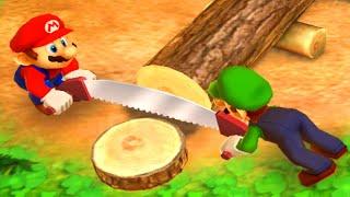 Mario Party: The Top 100 - Mario Vs Luigi Vs Peach Vs Daisy (Master COM)