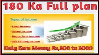 New  180 Ka Top Salary Full  plan Daly Closing Daly Payment 100% Real & Legal Plan 2020 top mlm plan