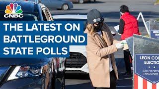 The latest on battleground state polls: NBC News' Steve Kornacki