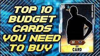 TOP 10 Budget Cards You NEED TO BUY In NBA 2K20 MyTEAM!!