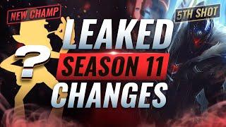 LEAKED SEASON 11 CHANGES: Waluigi + Jhin 5th Shot + ??? - League of Legends