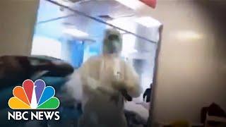 See Inside Coronavirus Hospital, Filmed By Wuhan Resident, Later Confronted By Police | NBC News