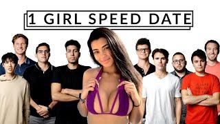 10 Guys Date 1 IG Super Model in 30 Seconds