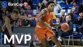 7DAYS EuroCup Regular Season Round 10 MVP: James Kelly, Maccabi Rishon Lezion