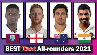 ICC Ranking 2021 ★ Top 10 Test All-rounders ★ Test Ranking 2021 ★ ICC Ranking ★ Test Ranking