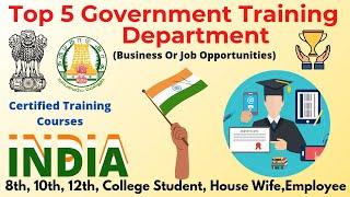 Top 5 Government training institutes in india | Government training courses