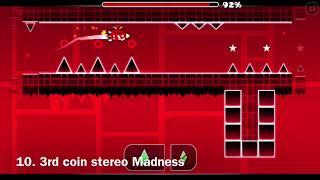 Top 10 Hardest Geometry Dash Secret Coins