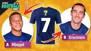GUESS THE PLAYER JERSEY NUMBER - EURO EDITION 2020 | QUIZ FOOTBALL 2021