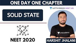 Solid State | NEET Chemistry | One Day One Chapter | NEET 2020