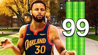 STEPH CURRY NBA 2K21 BUILD - 99 3 POINTER - DEMIGOD PG BUILD