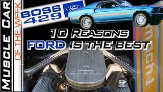 Top 10 Ford Muscle Car Traits - Muscle Car Of The Week Episode #353