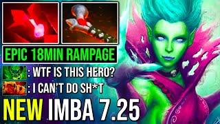 100% Imba Hero Solo Mid Death Prophet Super 7.25 Buff Deleted Everyone With 18Min Rampage Dota 2