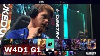 Origen vs Mad Lions | Week 4 Day 1 S10 LEC Spring 2020 | OG vs MAD W4D1