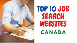 Top 10 Job searching websites in CANADA || Aditya's Channel