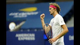 Alexander Zverev | Top 10 points of US Open 2020