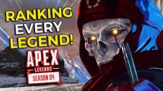 Ranking Every Legend In Apex Legends Season 4 From WORST To BEST! (Competitive Tier List)