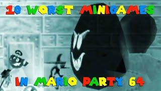 Top 10 WORST Mario Party Minigames